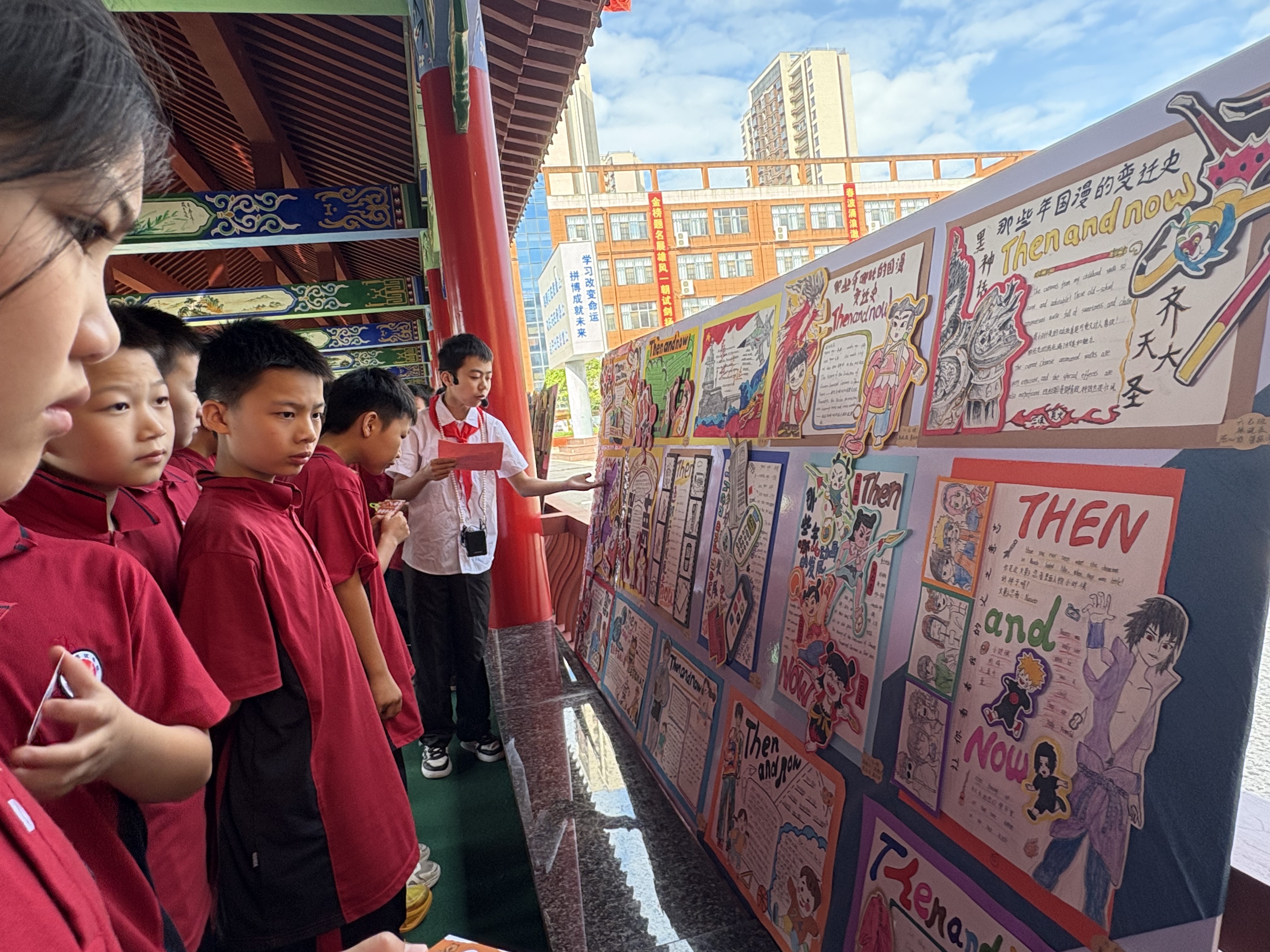 丰城春波学校小学部“妙笔生画·艺彩情韵"主题书画展